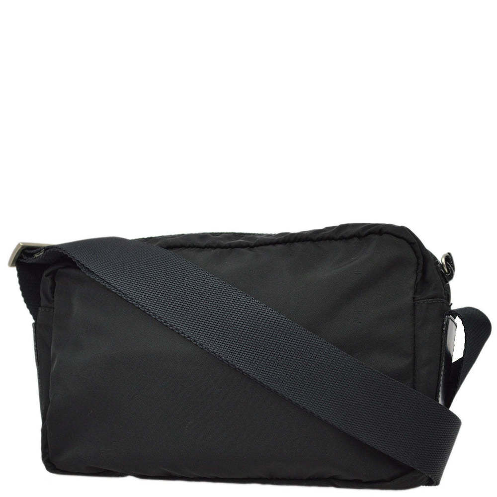 PRADA Black Nylon Crossbody Shoulder Bag 120068 - Picture 2 of 10